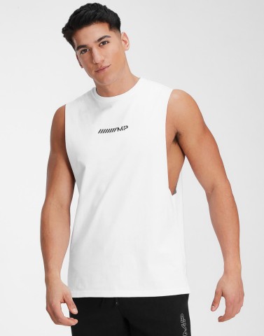 Loose Fit Crew Neck Vest Top