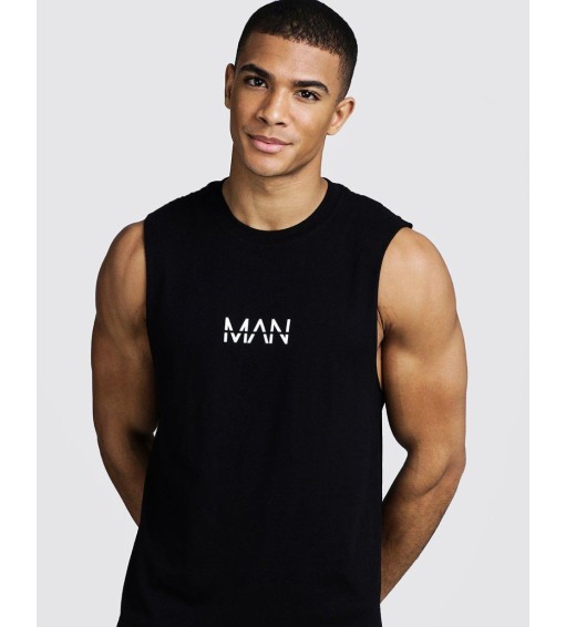 Man Signature Armhole Tank