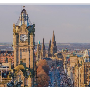 Edimburgo da Calton Hill